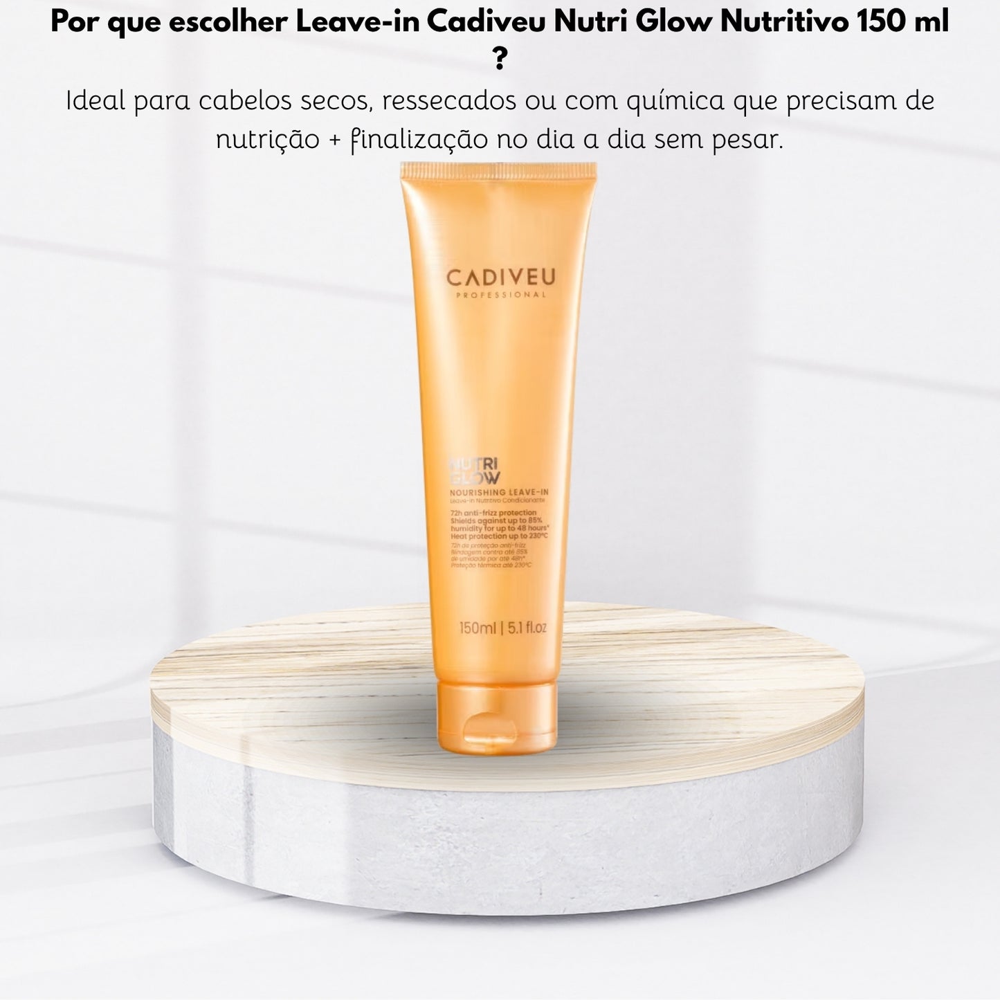 Leave-in Cadiveu Nutri Glow 150 ml