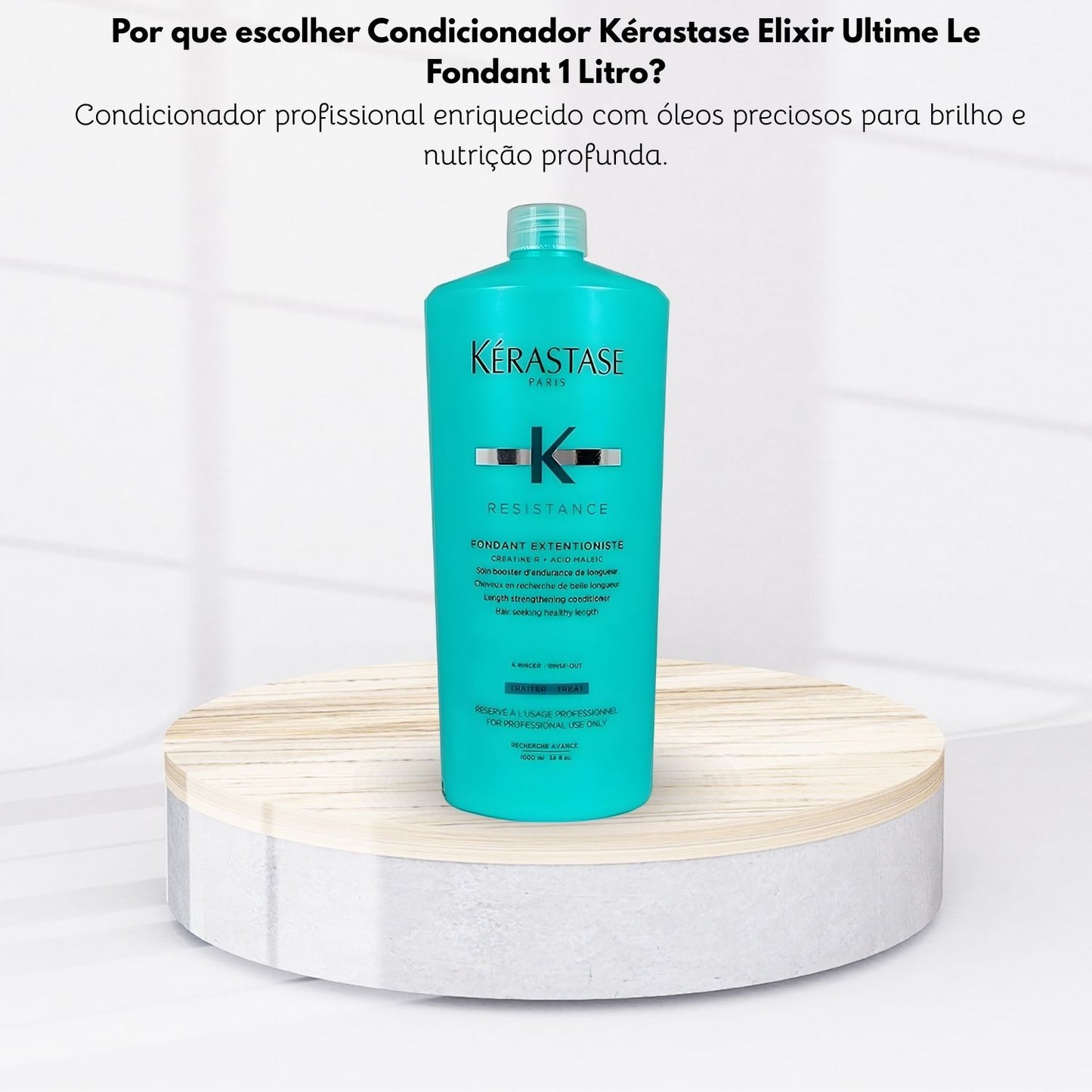 Condicionador Kérastase Résistance Extentioniste Fondant 1 Litro