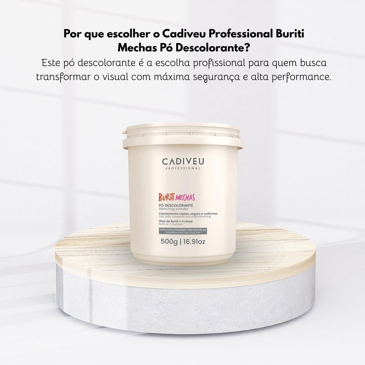 Pó Descolorante Cadiveu Buriti Mechas 500 g