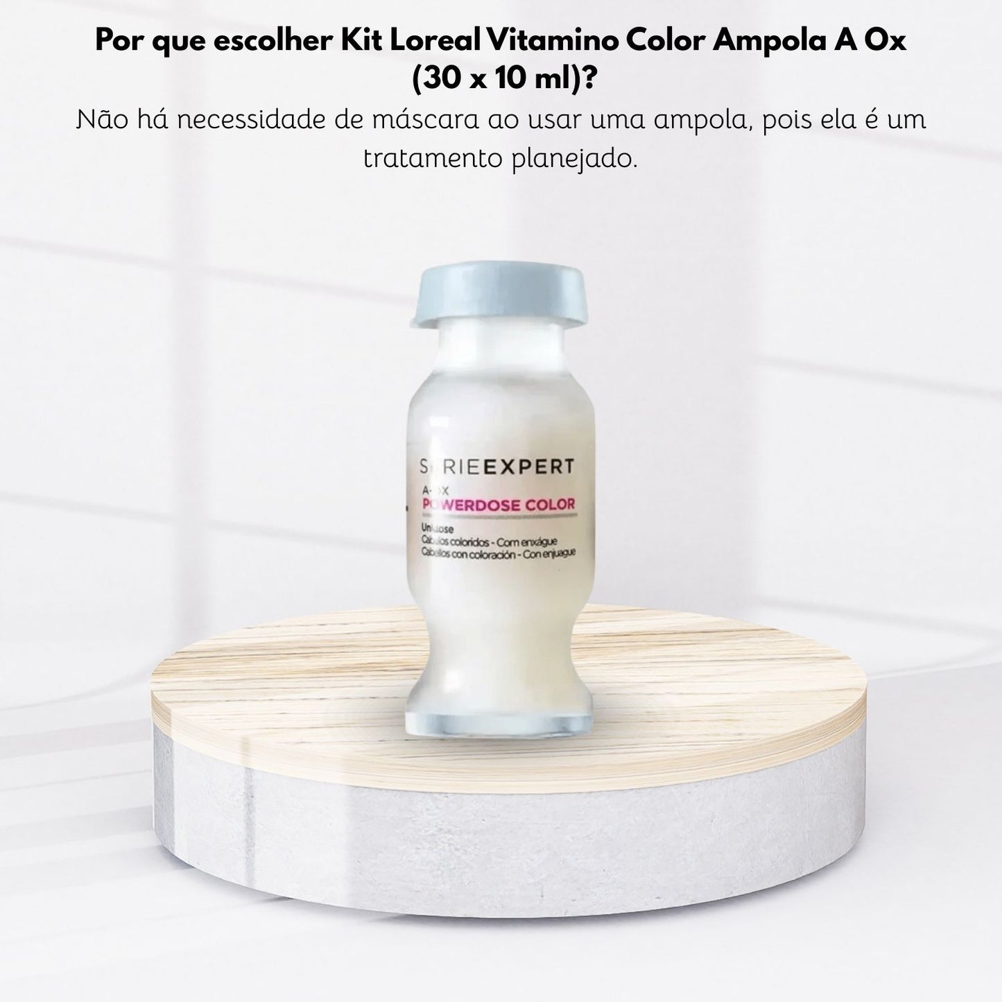 Kit Loreal Vitamino Color Ampola A Ox (30 x 10 ml)