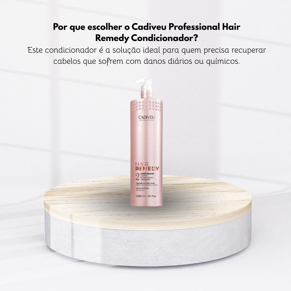 Condicionador Cadiveu Hair Remedy 980 ml