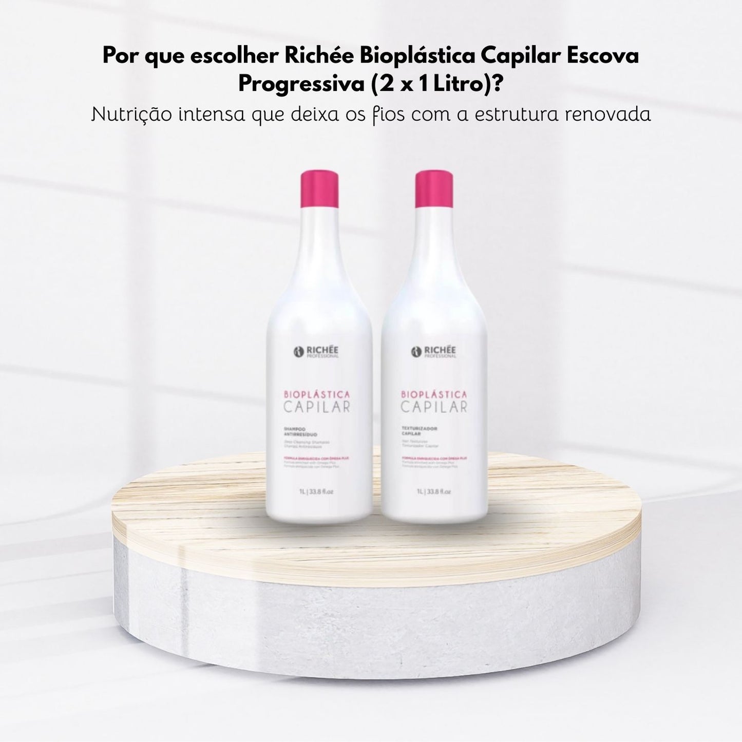 Progressiva Richée Bioplástica Capilar (2 x 1 Litro)