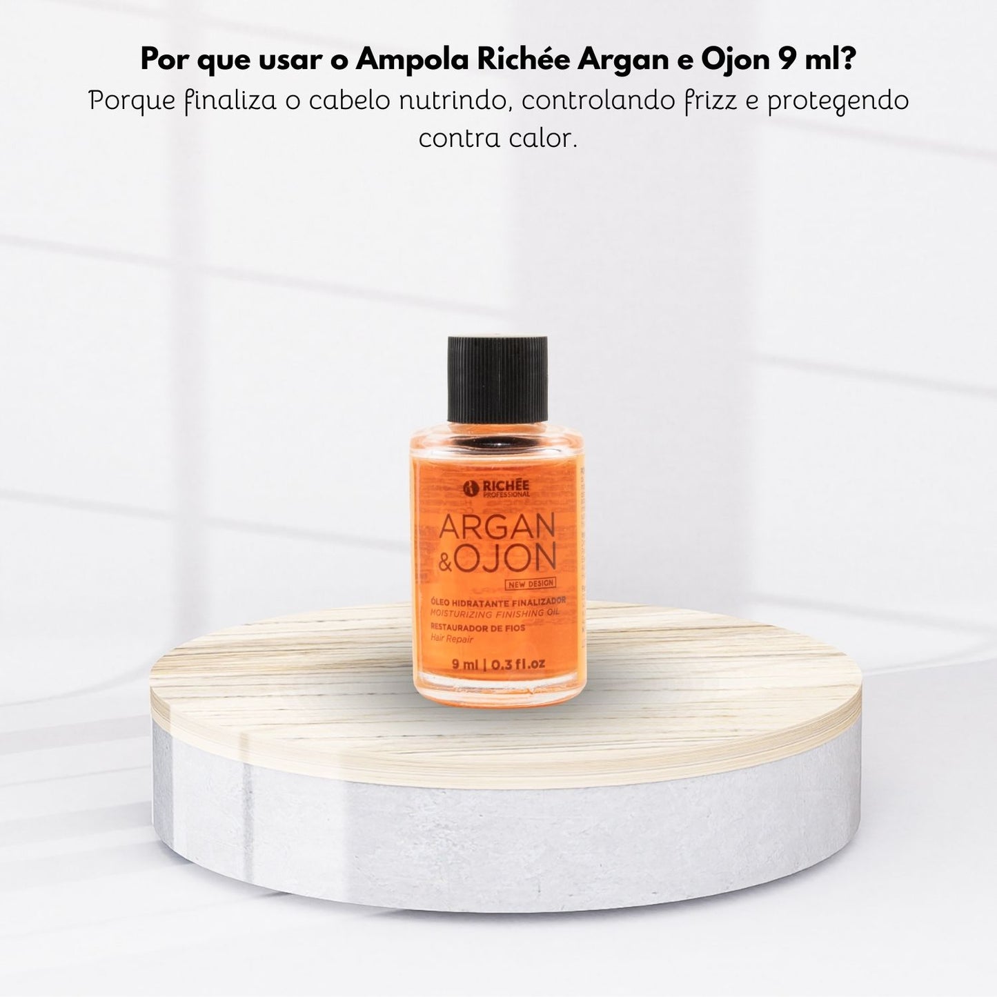 Ampola Richée Argan e Ojon 9 ml