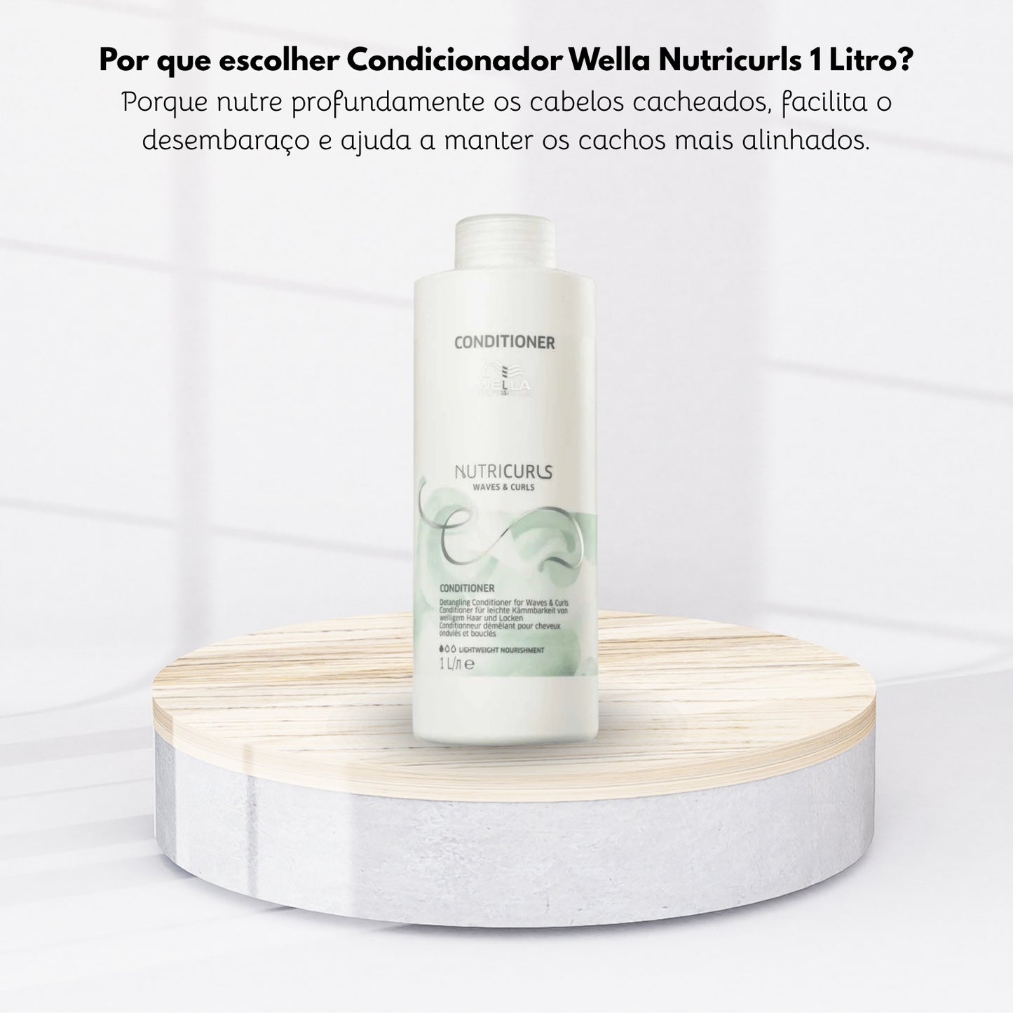 Condicionador Wella Nutricurls 1 Litro