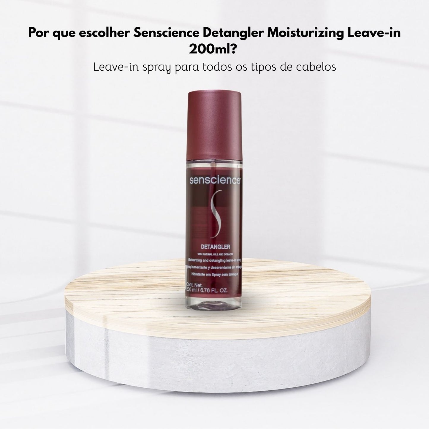 Leave-in Senscience Detangler Moisturizing 200 ml
