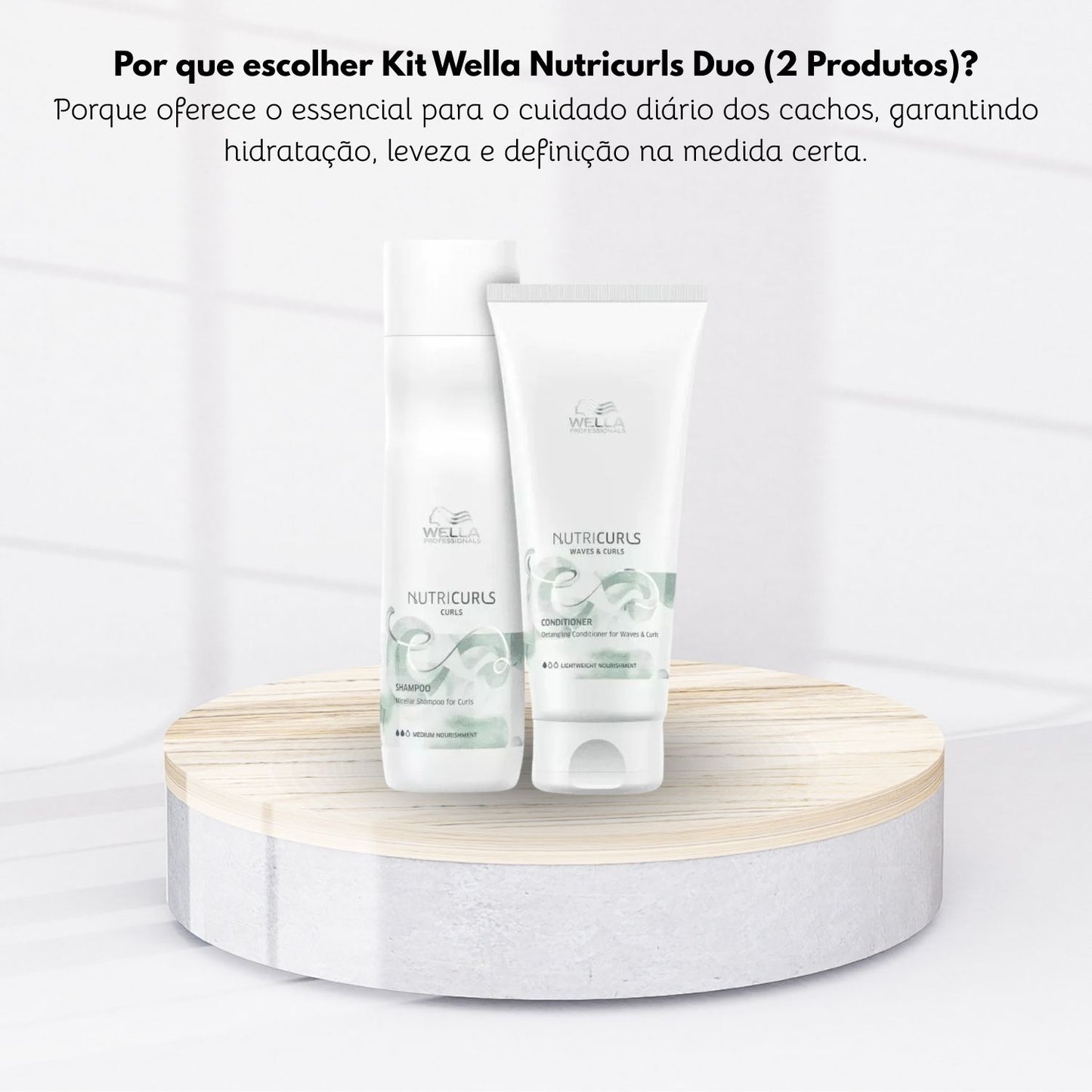Kit Wella Nutricurls Duo (2 Produtos)