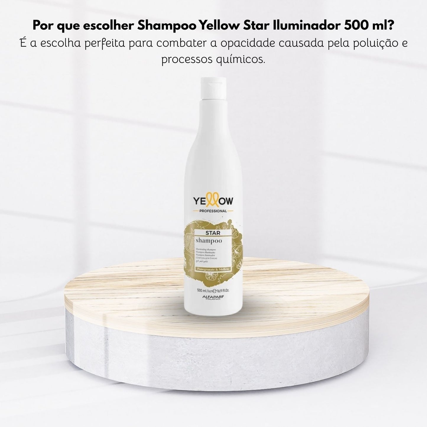 Shampoo Yellow Star Iluminador 500 ml