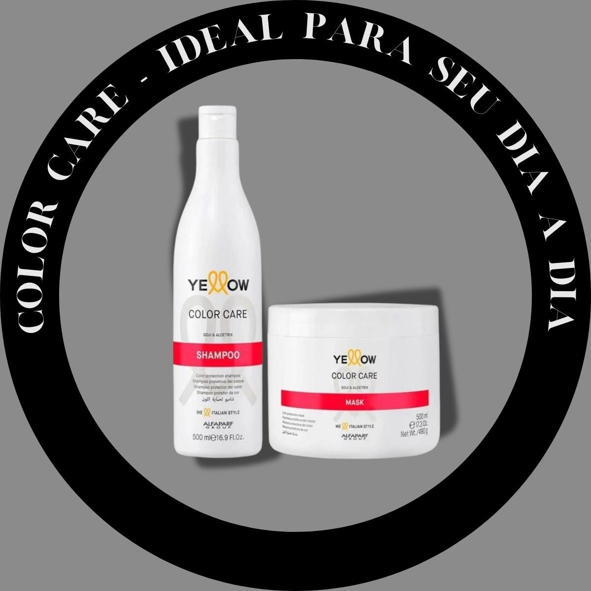 Kit Yellow Color Care Duo Shampoo 500 ml + Máscara 500 ml