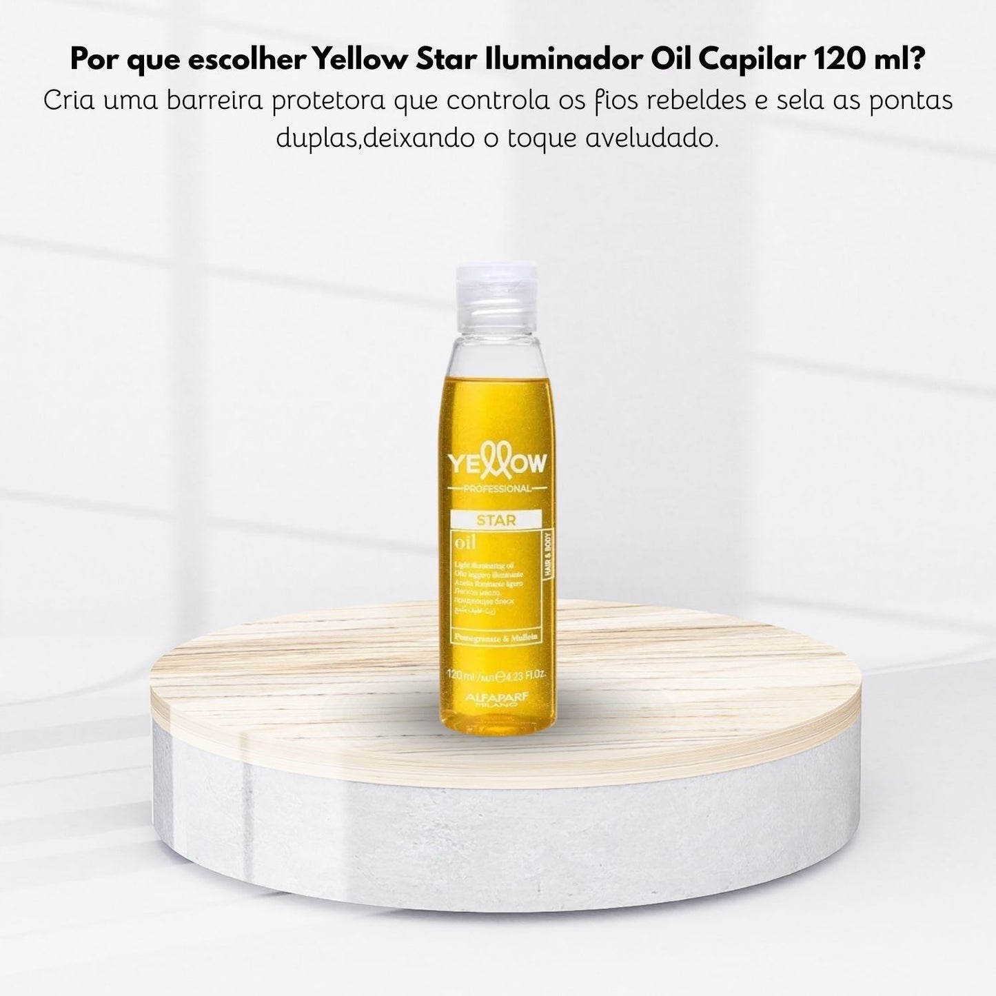 Yellow Star Iluminador Oil Capilar 120 ml