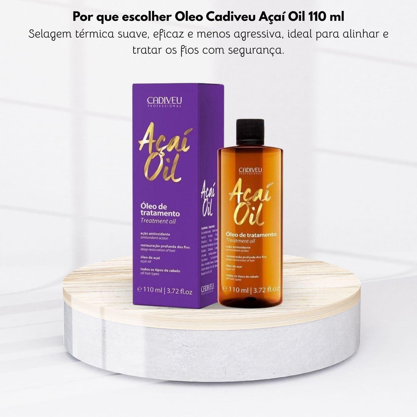 Oleo Cadiveu Açaí Oil 110 ml