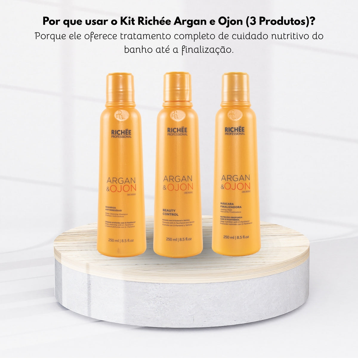 Progressiva Richée Argan e Ojon (3x250 ml)