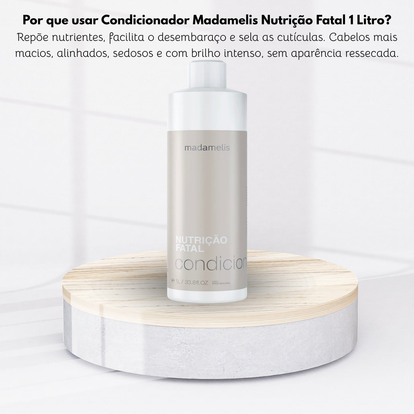 Condicionador Madamelis Nutrição Fatal 1 Litro
