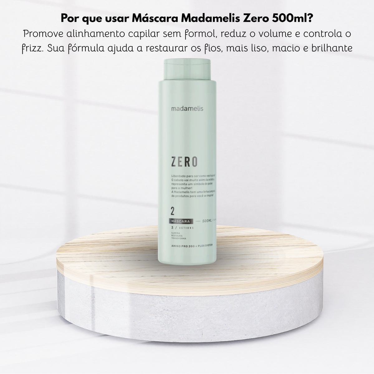 Máscara Madamelis Zero 500 ml