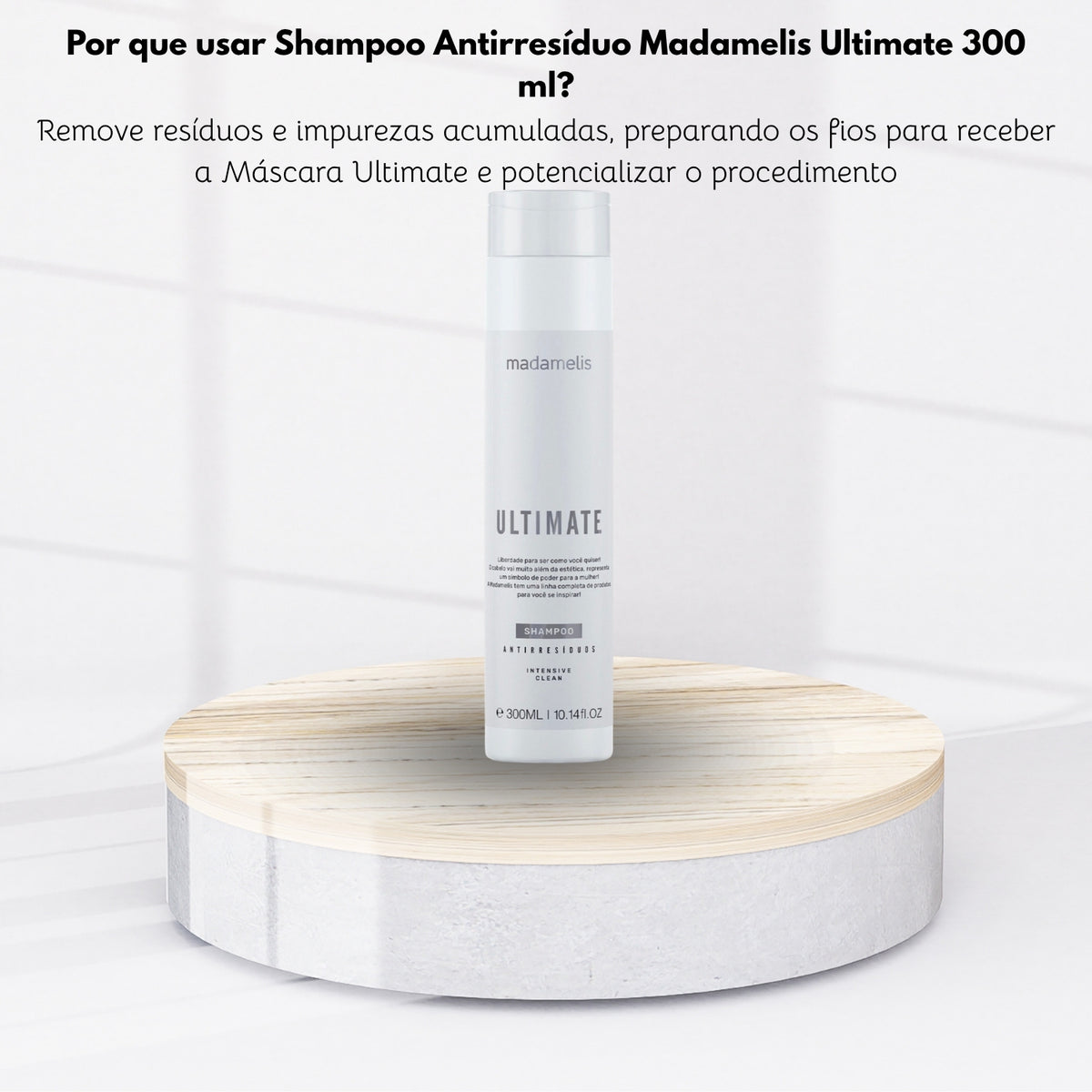 Shampoo Antirresíduo Madamelis Ultimate 300 ml