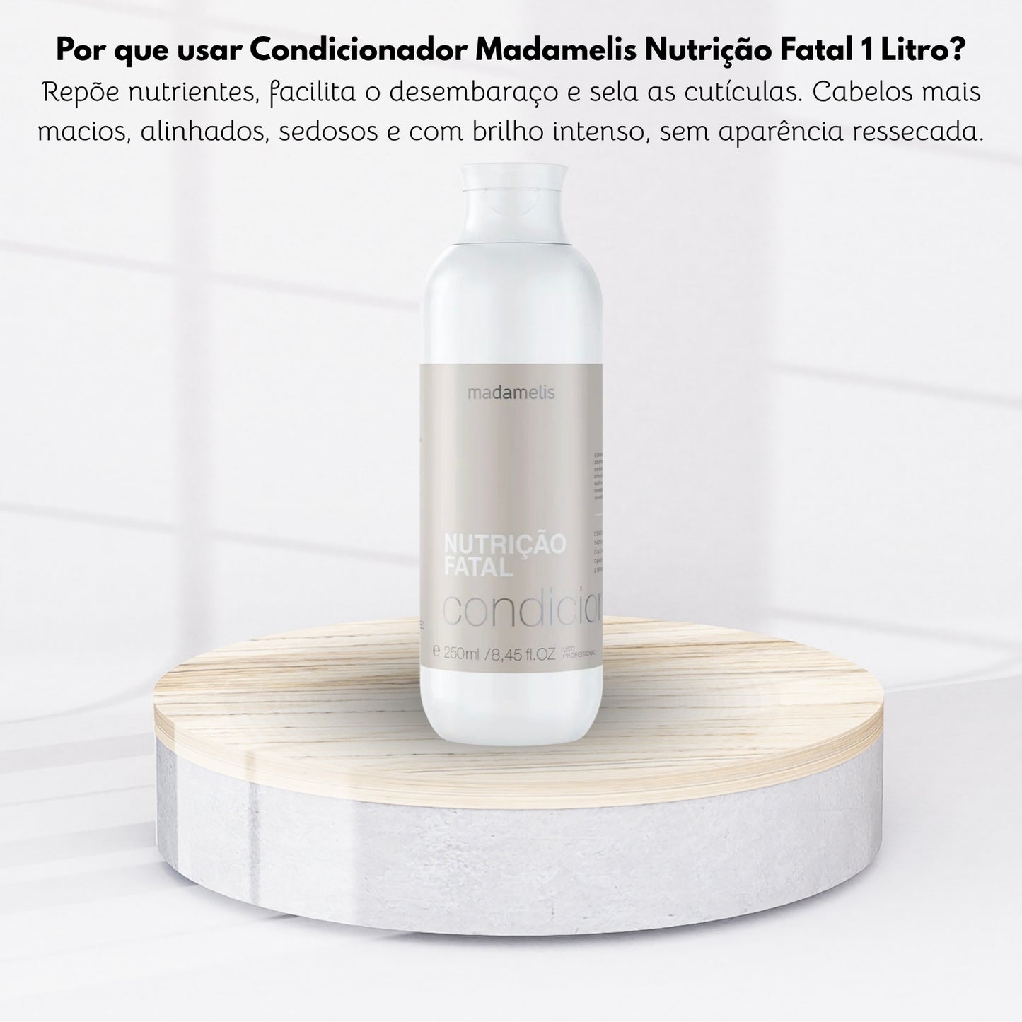 Condicionador Madamelis Nutrição Fatal Uso Diário 250 ml