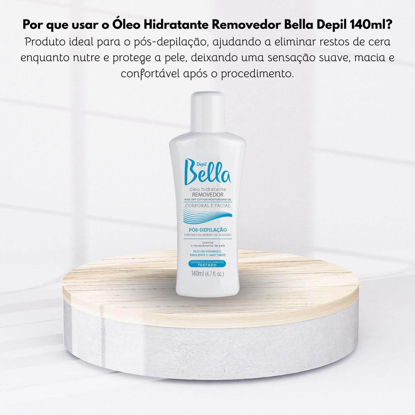 Depil Bella Oleo Removedor Pós Depilação 140 ml