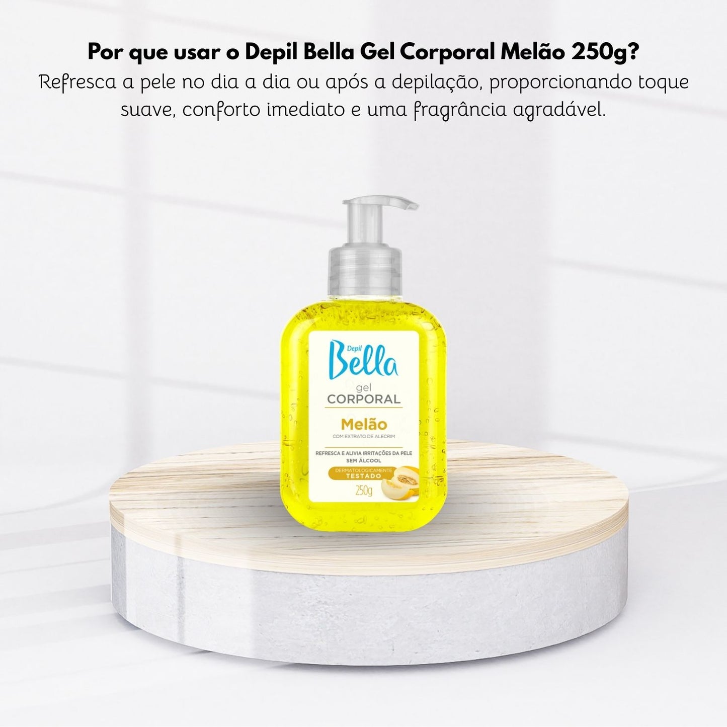 Depil Bella Gel Corporal Melão 250 g