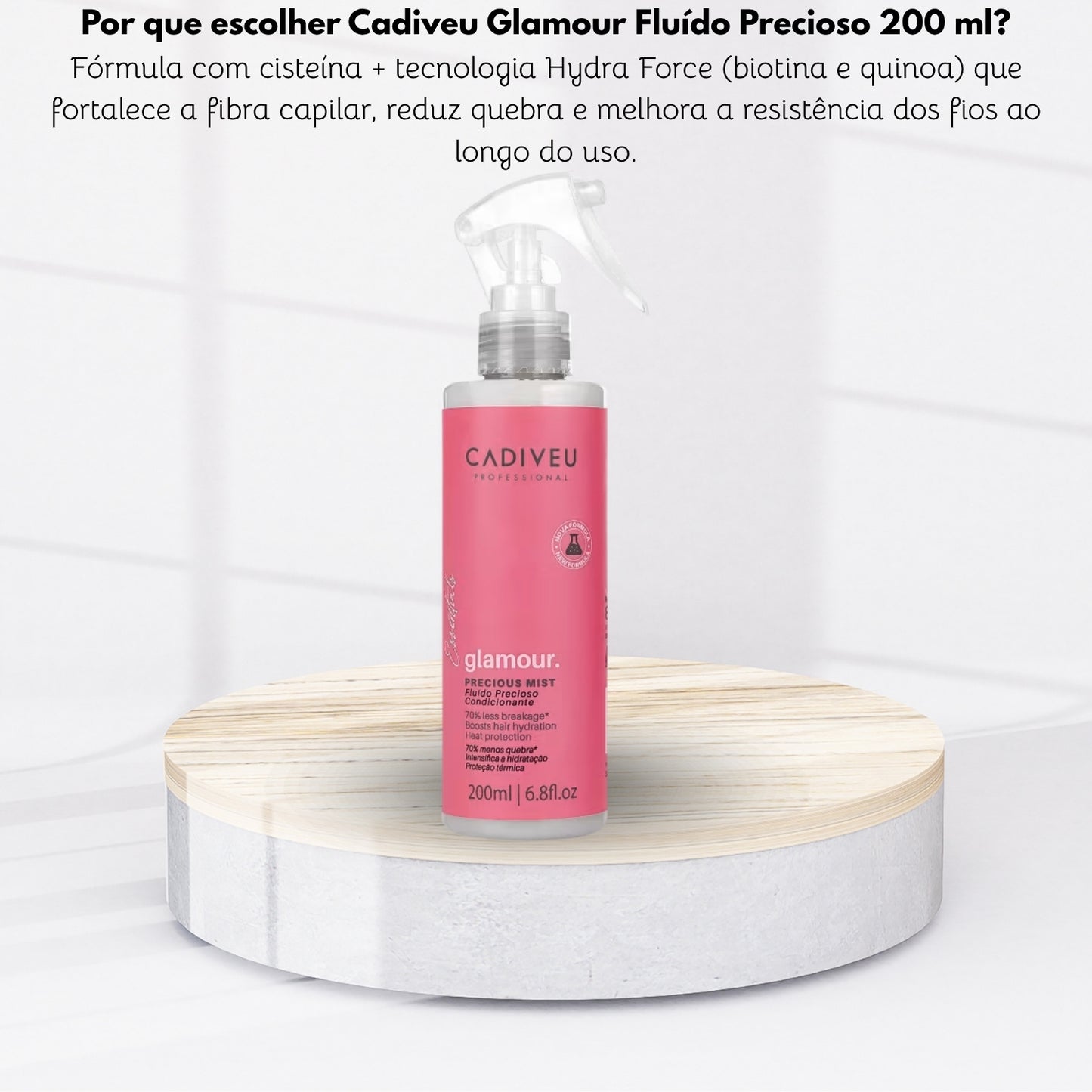 Cadiveu Glamour Fluído Precioso 200 ml