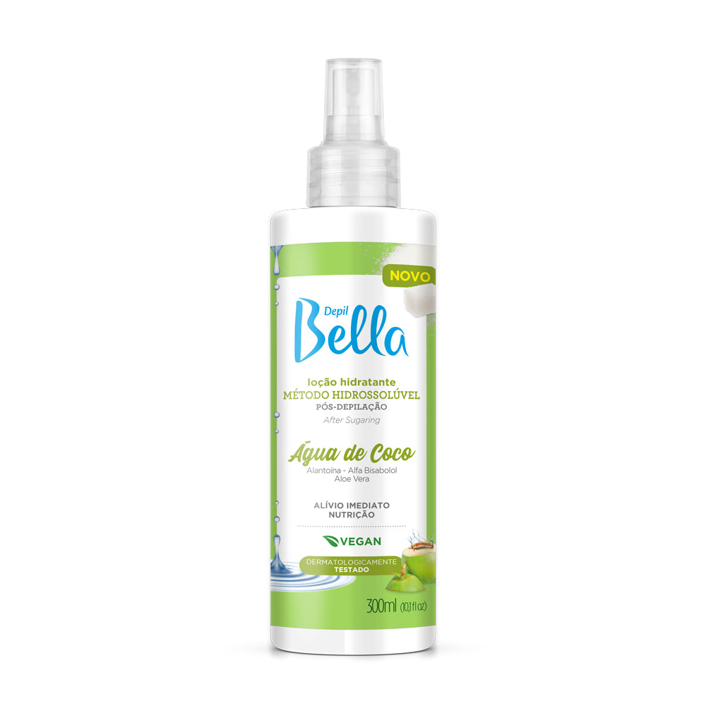 Depil Bella Loção Pós Depilação Água de Coco 300 ml
