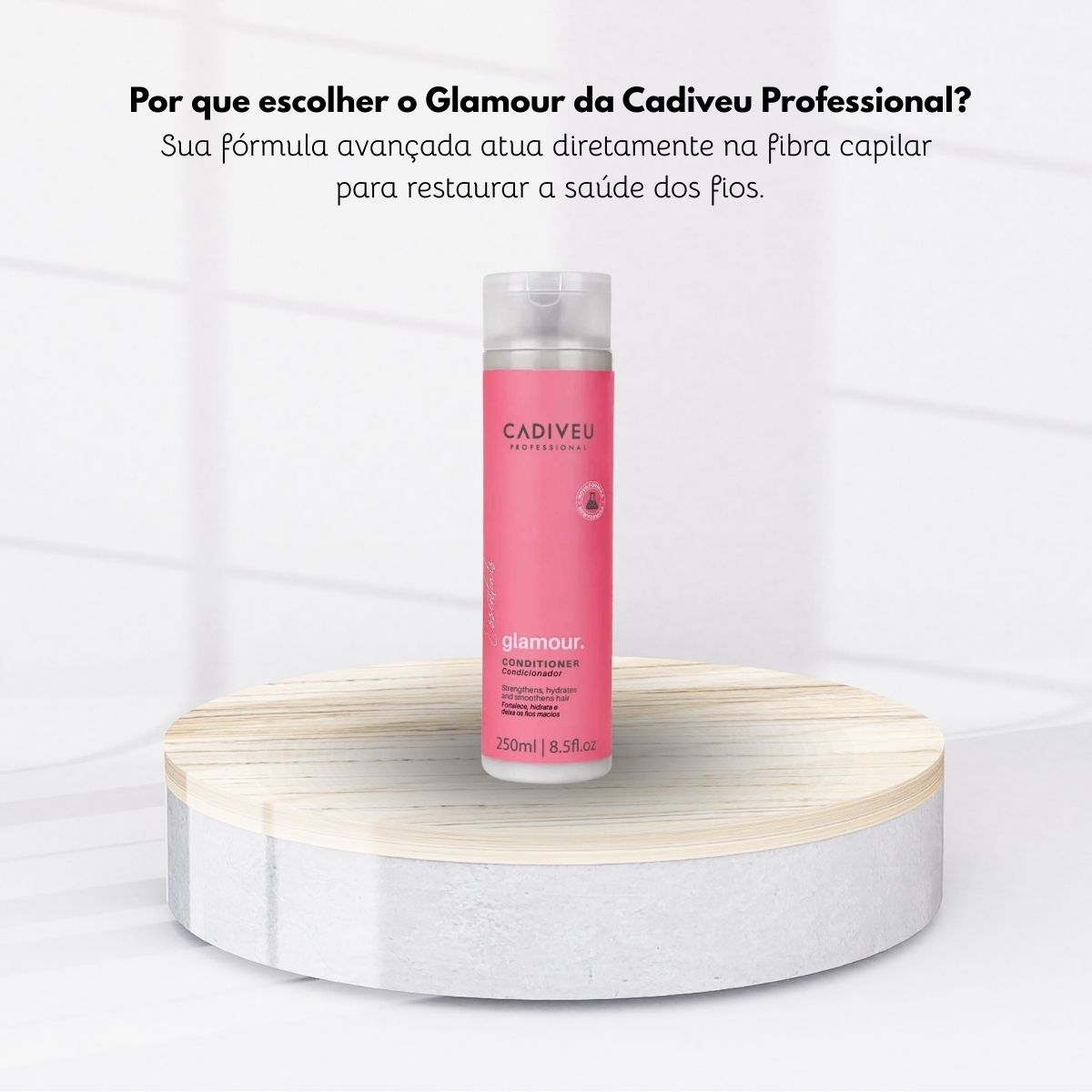 Condicionador Cadiveu Glamour 250 ml