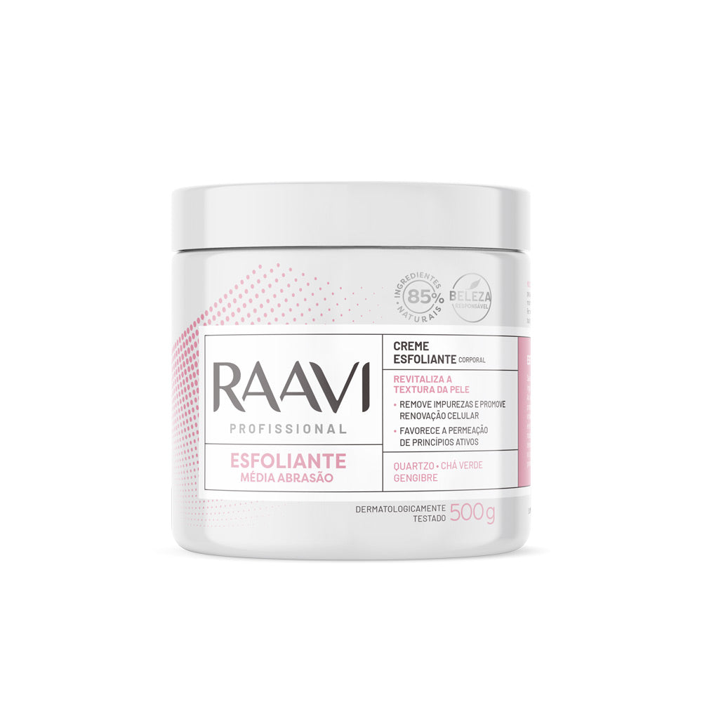 Raavi Creme Corporal Esfoliante Média Abrasão 500 g