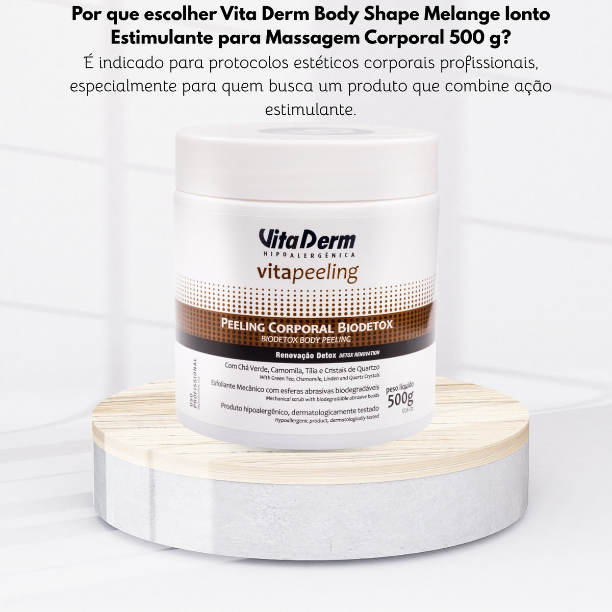 Vita Derm Vita Peeling Corporal Biodetox 500 g
