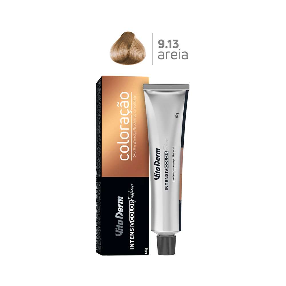 Tintura Vita Derm Intensiv Color Fashion 9.13 Louro M CL Cin Dour 60 g