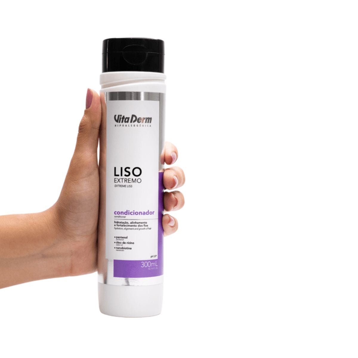 Condicionador Vita Derm Liso Extremo 300 ml