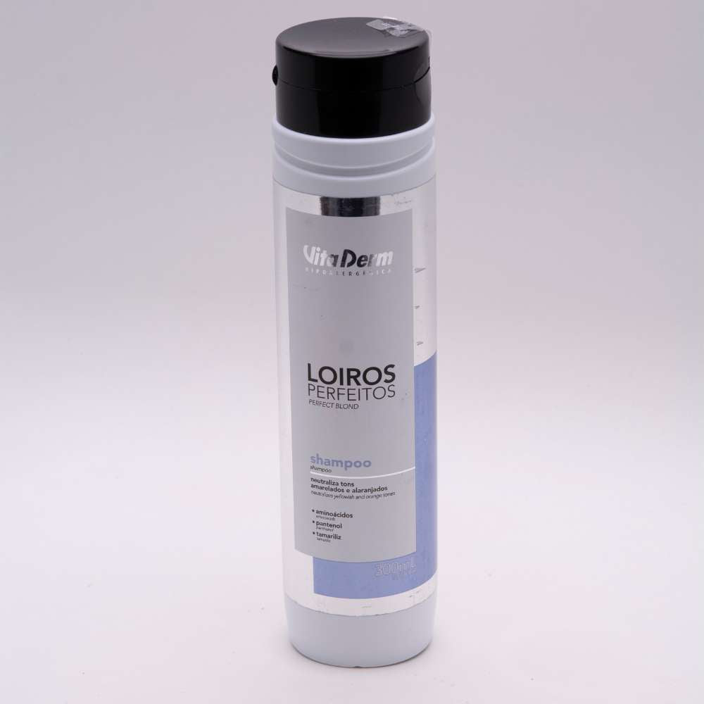 Shampoo Vita Derm Loiros Perfeitos Matizador 300 ml