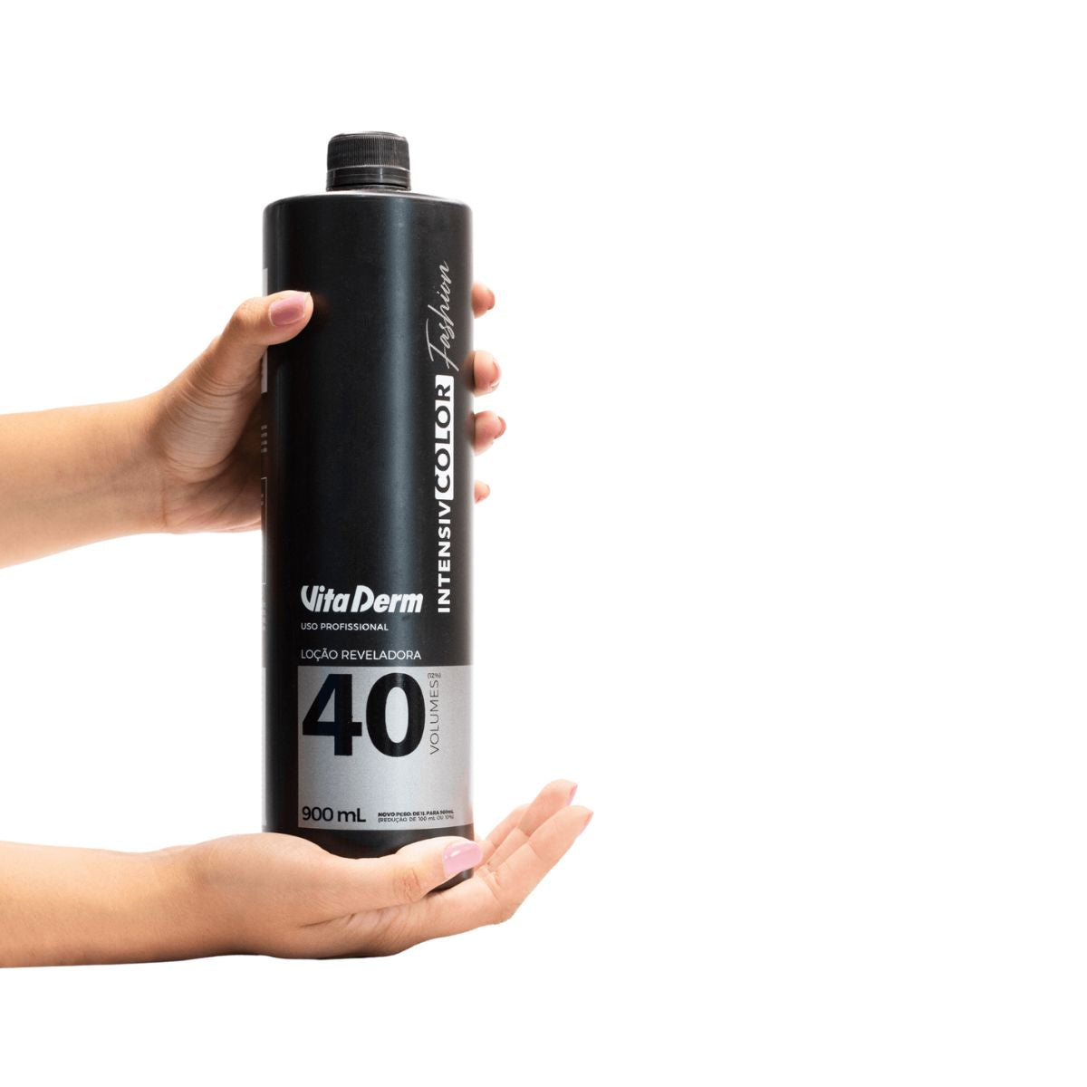 Agua Oxigenada Vita Derm Intensiv Color Fashion 40 Volumes 900 ml