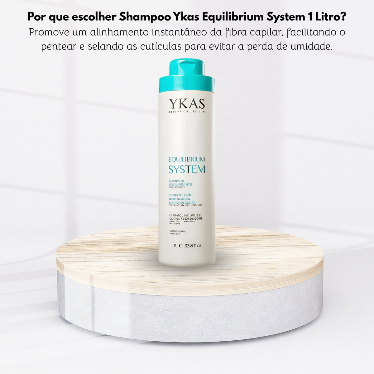 Shampoo Ykas Equilibrium System 1 Litro