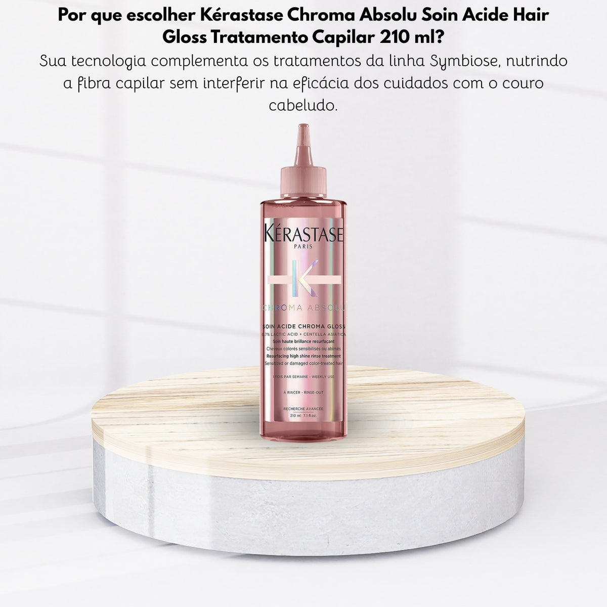 Kérastase Chroma Absolu Soin Acide Hair Gloss Tratamento Capilar 210 ml
