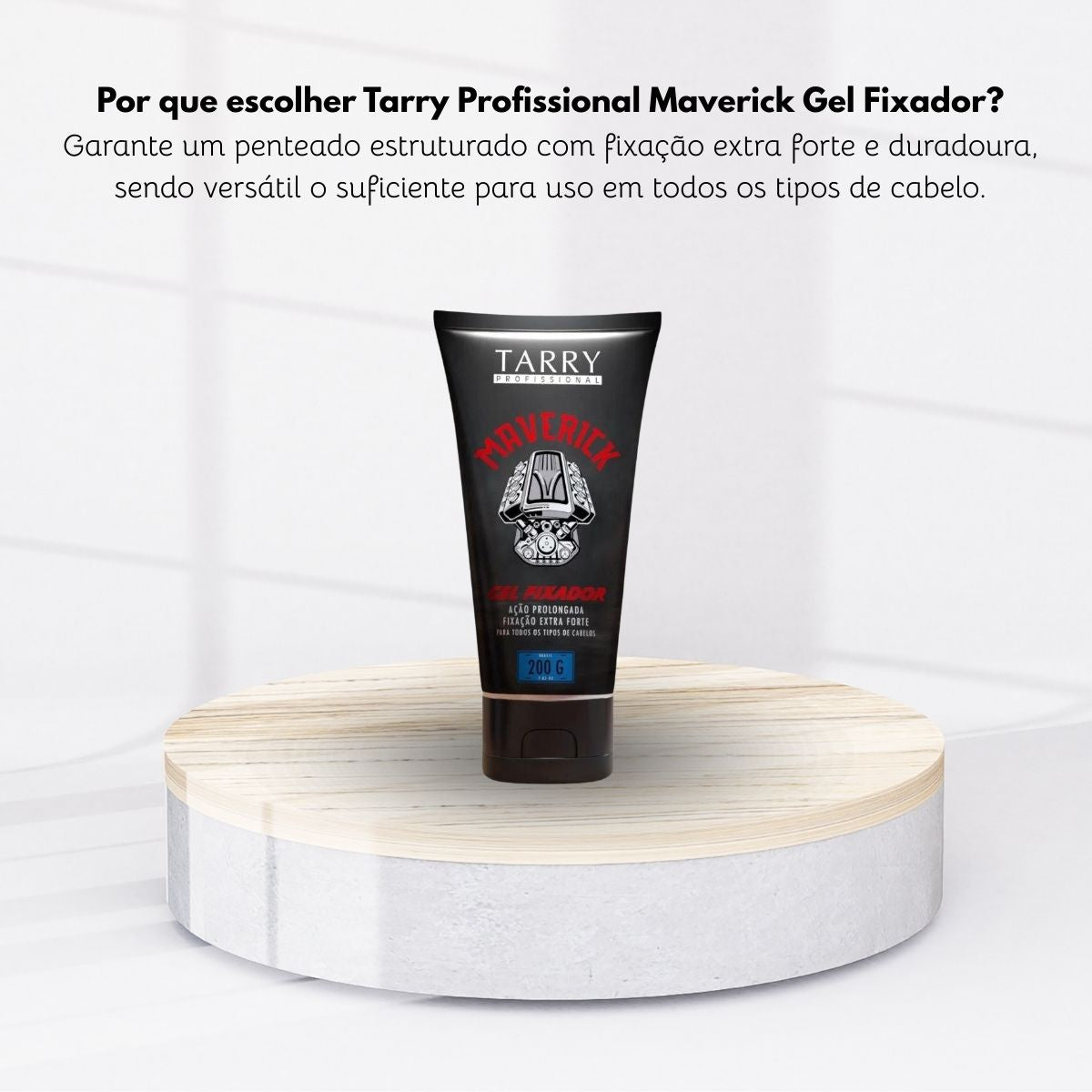 Gel Fixador Tarry Maverick Extra Forte 200 g