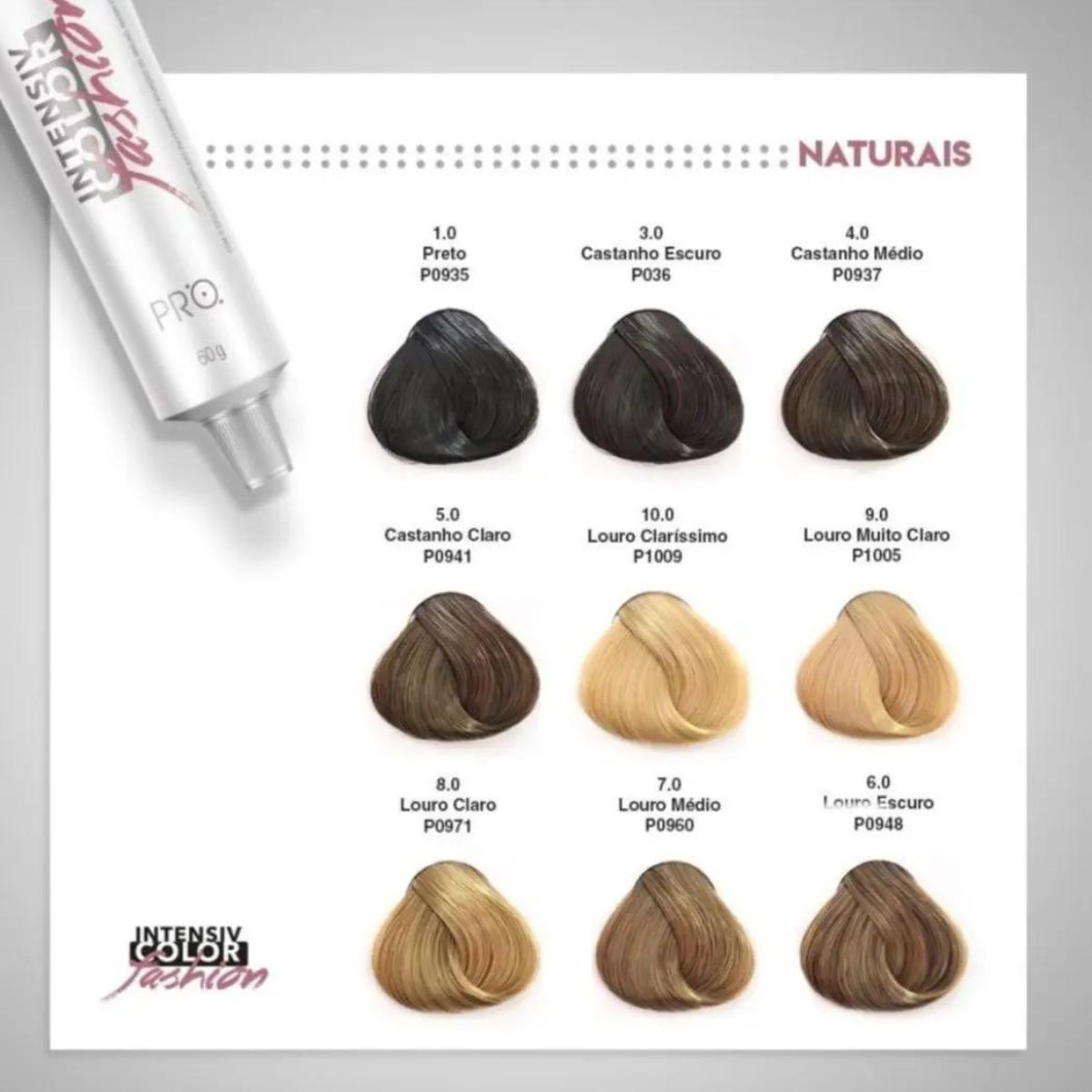 Tintura Vita Derm Intensiv Color Fashion 8.0 Louro Claro 60 g