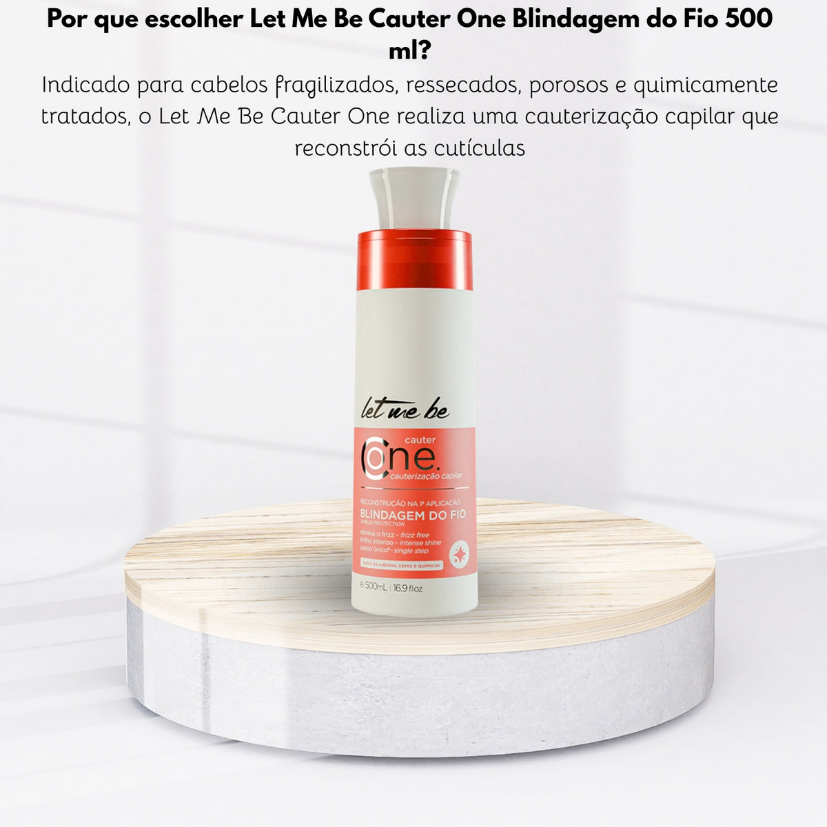 Let Me Be Cauter One Blindagem do Fio 500 ml