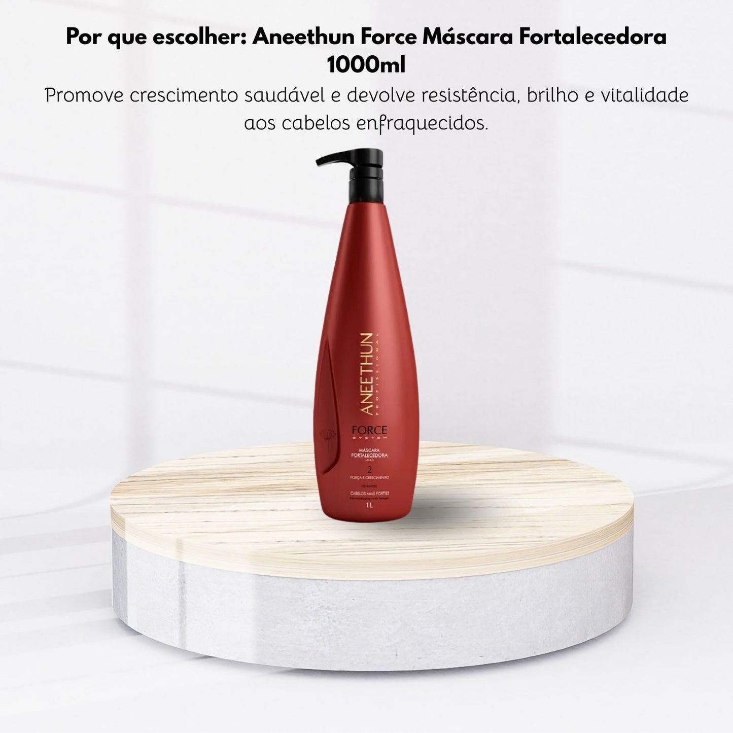 Máscara Aneethun Force Fortalecedora 1 Litro