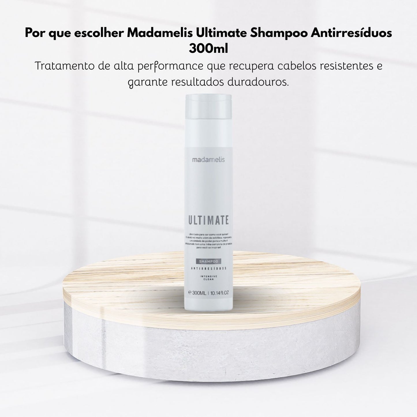 Shampoo Antirresíduo Madamelis Ultimate 300 ml