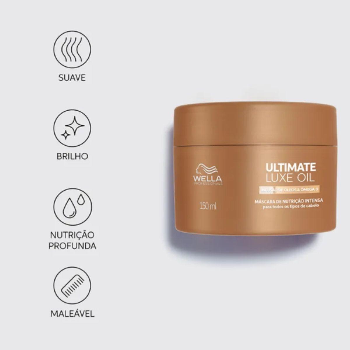 Máscara Wella Ultimate Luxe Oil 150 ml
