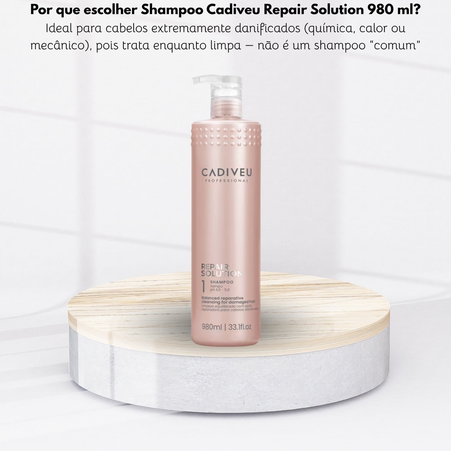 Shampoo Cadiveu Repair Solution 980 ml