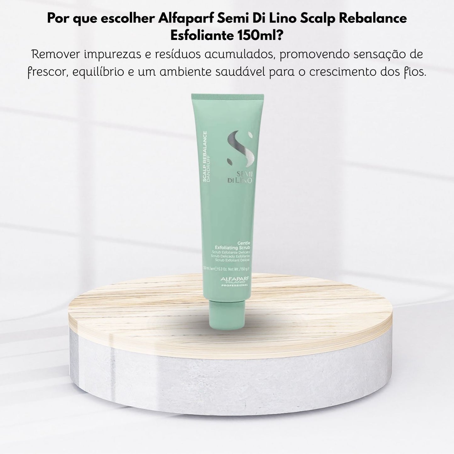 Alfaparf Semi Di Lino Scalp Rebalance Gentle Exfoliante Scrub 150 ml