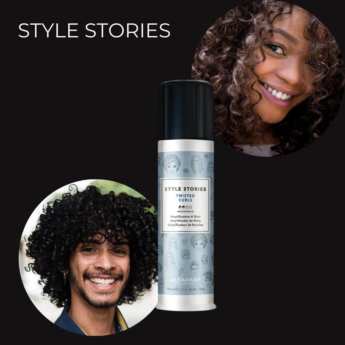 Alfaparf Style Stories Twisted Curls 100 ml