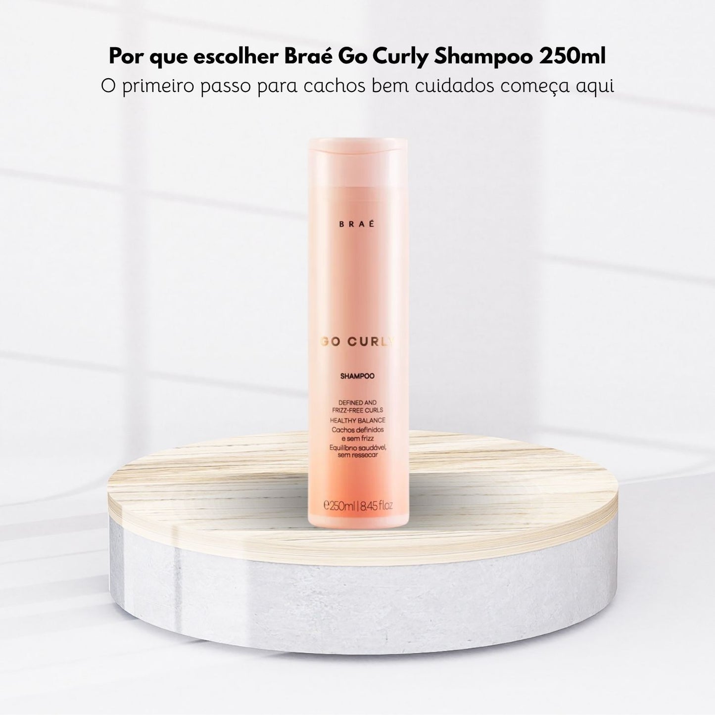 Shampoo Braé Go Curly 250 ml