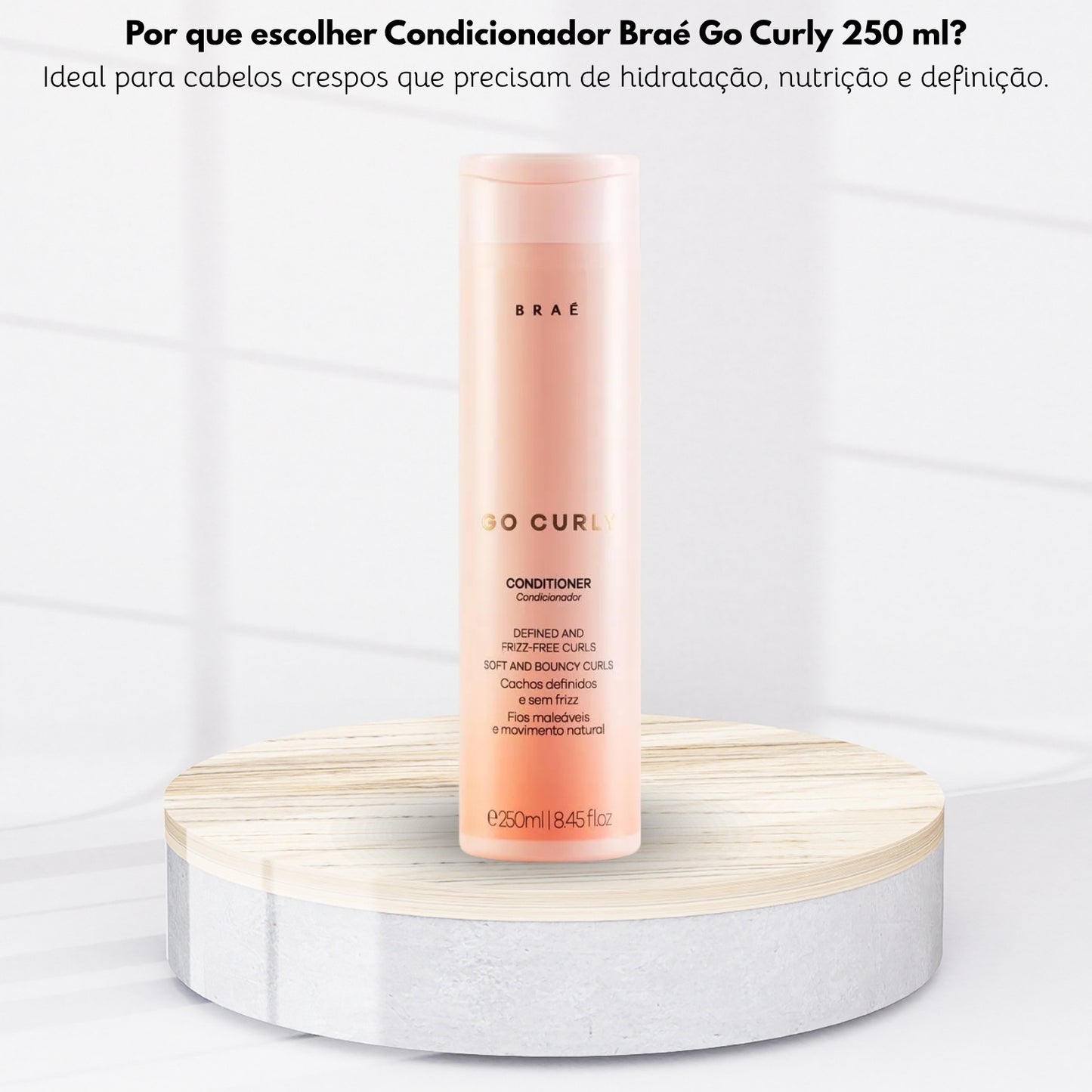 Condicionador Braé Go Curly 250 ml