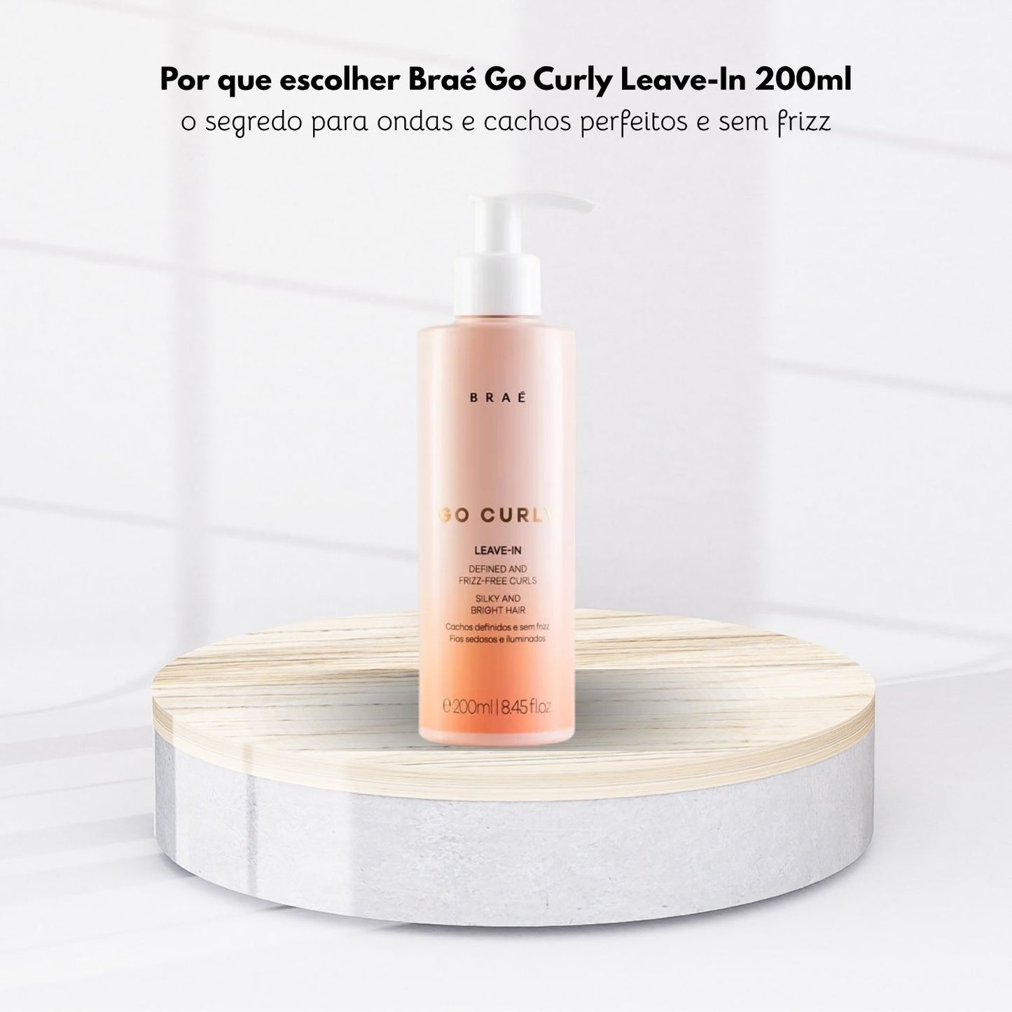 Leave-in Braé Go Curly 200 ml
