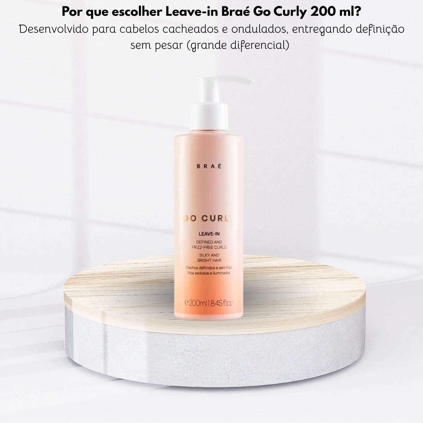 Leave-in Braé Go Curly 200 ml