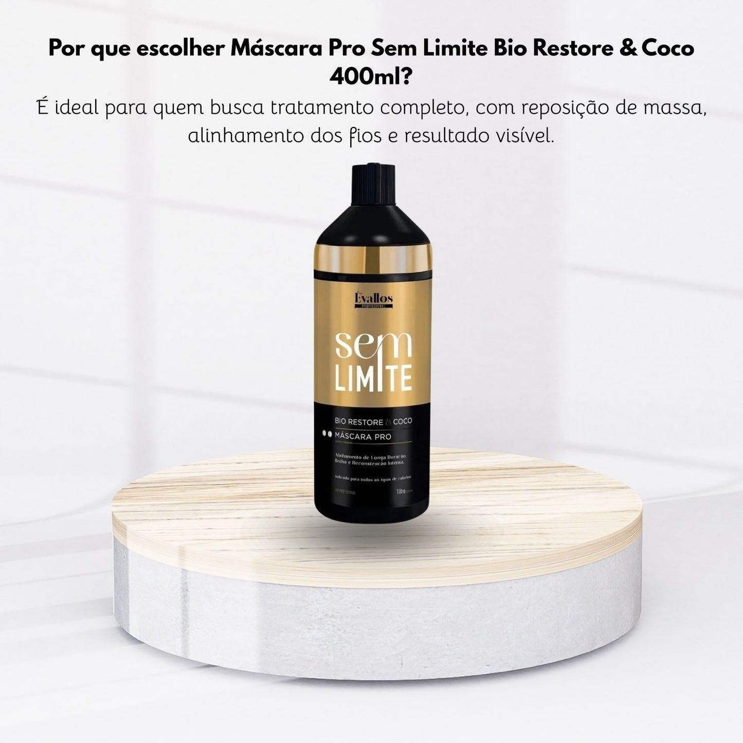Progressiva Évallos Máscara Sem Limite 400 ml
