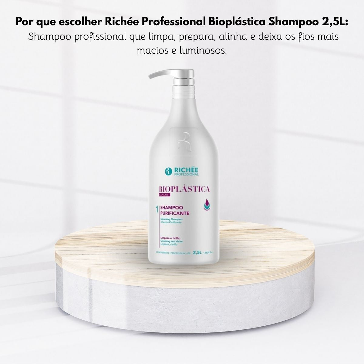 Shampoo Richée Bioplástica 2,5L
