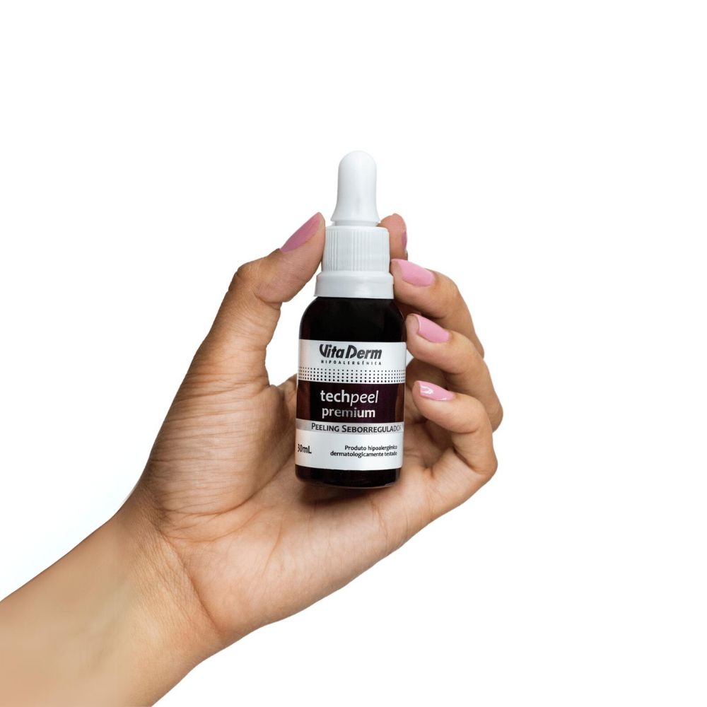 Vita Derm Tech Peel Peeling Seborregulador Sérum Facial 30 ml