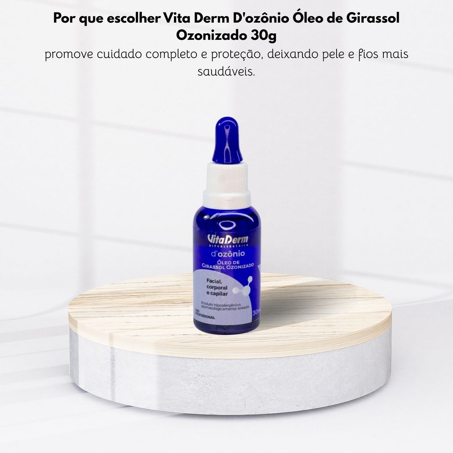 Vita Derm D'ozônio Óleo de Girassol Ozonizado 30 g