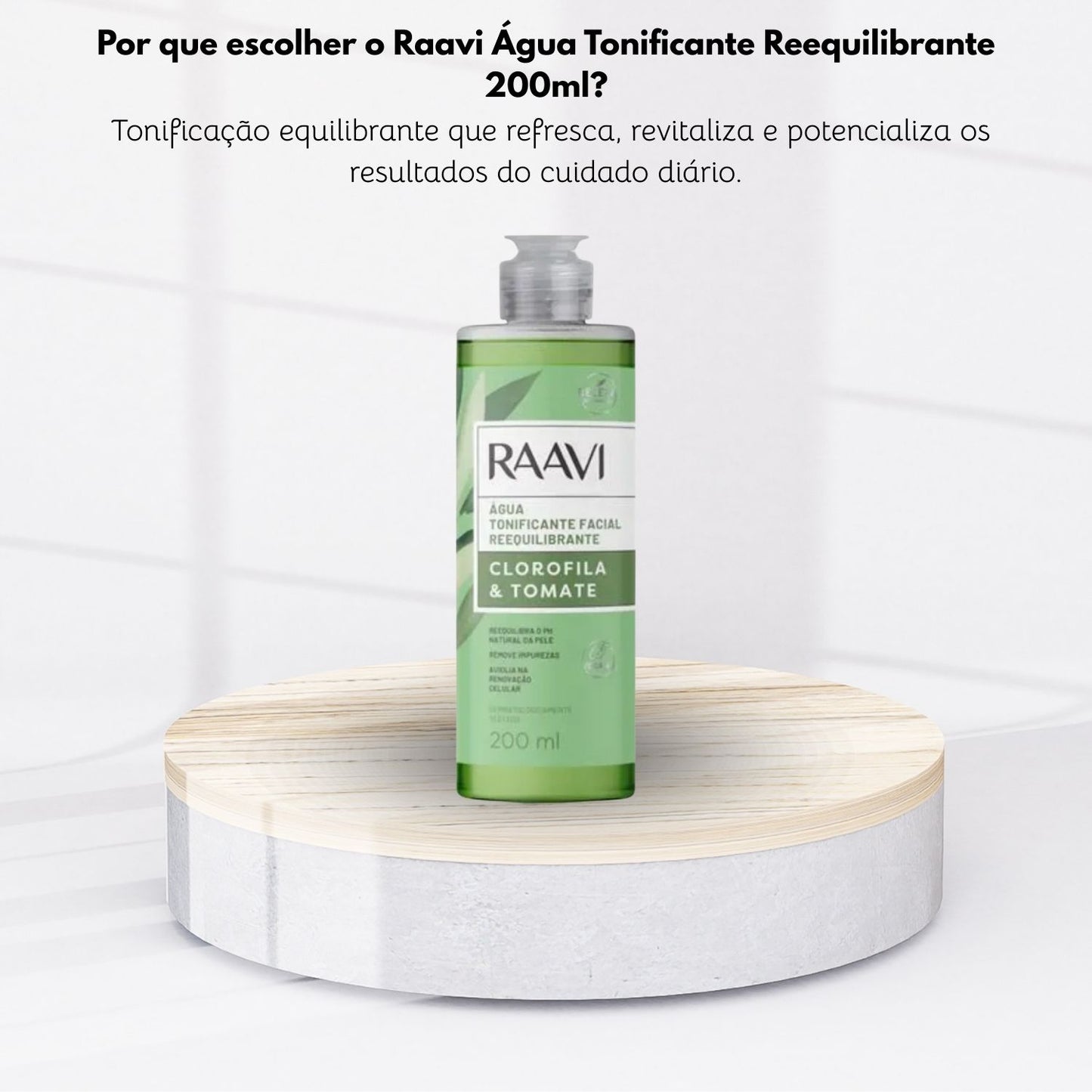 Raavi Água Tonificante Reequilibrante 200 ml